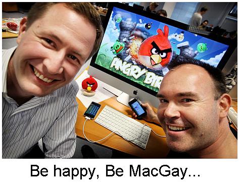 Typical Mac users enjoying the only Mac game available.