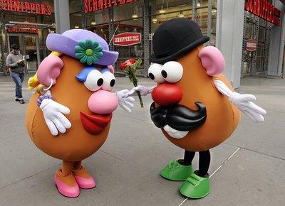 love is in the air - has our Spud-head finally found someone who will blow him?