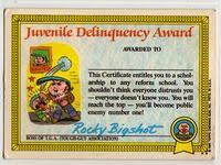 Juvenile Delinquency Award