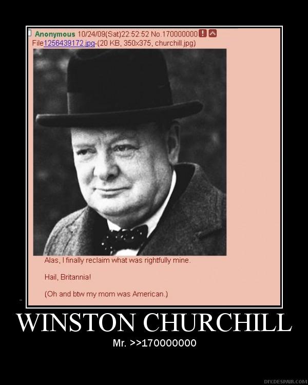 WINSTON CHURCHILL IS NOW A MEME!!!!!