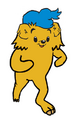 Official mascot of Sweden, Swedobear.