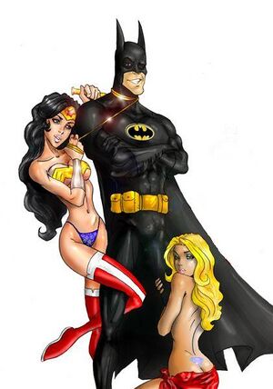 Batman wonder woman supergirl superman-748256.jpg