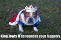 Some dogs are stern and autocratic rulers.