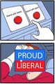 Current state of the liberal brain.