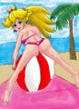 Peach's misshapen ass. 345rv5's gonna fill her hole.