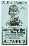 ATMORE’S PLUM PUDDING AD, CA. 1895.