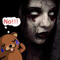 Zombie lolis make Pedobear SAD.