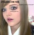 Lashes are Fake