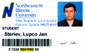 Ljupco's college ID.