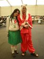 Kathleen posing as a FAT Kagome!