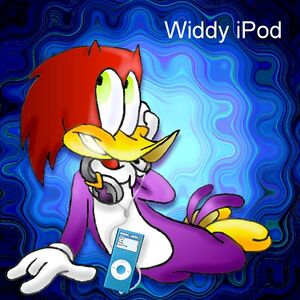 Widdy woodpecker iPod by widdywoodpecker.jpg