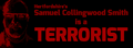 Banner for a Lolcow News article calling Vordrak a "terrorist" due to his bullying and intimidation tactics.