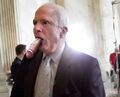 "Maverick" McCain vomiting gook cock in '07