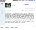 His Myspace friend's reaction to being trolled. Also note the end of line 8 and the begining of line 9. HE MAD