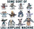 It's- it's... some sort of loli airplane machine...