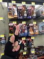 Greg flipping off toys in Wal-Mart