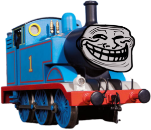 Thomas the Tank Engine trollface.png