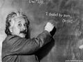 Einstein was the first person to successfully divide by zero.