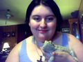 Smelly, scaly reptile and her Bearded Dragon