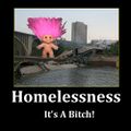 The Minneapolis I-35 bridge troll faces the uncertainty of homelessness.