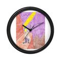 Badly-cropped crayon scribble on a cheap clock. Sure to sell like hotcakes.