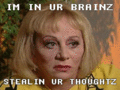 Sylvia Browne Is In Ur Brainz Stealin Ur Thoughtz.