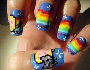 Nyan Cat - Nail Art.jpg