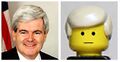 Newt makes an appearance as Lego in order to molest children covertly