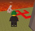 a player finds a Swastika