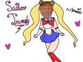 Glorious hybrid of Sailor Moon and God Emperor Trump