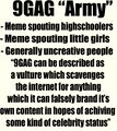 A brief summary of the 9gag Army.