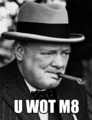 Winston Churchill is informed that Hitler has invaded Poland.