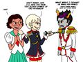 Utena meets Homestuck.