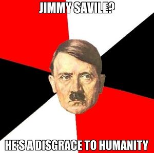 Jimmy Savile Hitler Disgrace.jpg