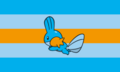 Mudkip pride flag