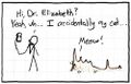 Even XKCD accidentally his cat