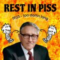 GOODBYE KISSINGER