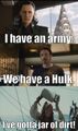 Jack Sparrow's cameo in The Avengers.