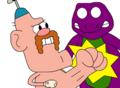 Marcos also thinks that Uncle Grandpa is more decent and educative for children than Barney