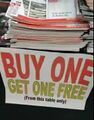 BUY ONE GET ONE FREE!