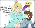 He's now Rosalina's bitch.