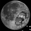 Far scarier than the moon from Majora's Mask.