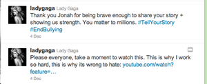 Gaga tweet -thumb-500x204.png