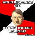 Proof that Hitler did, in fact, do something wrong.