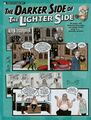 Example of the recurring MAD mag feature "The Darker Side of The Lighter Side"