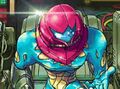 Samus frustrated that she can no longer masturbate in that goddamn suit.