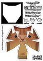 Make your own Temple Of Ceiling Cat with this handy pattern