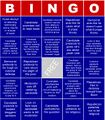 Political bingo