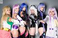 Neptunia girls IRL.