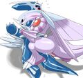 Palkia and Dialga fucking.